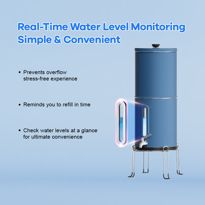 Joypur Visdow Blue Gravity Water Filter System